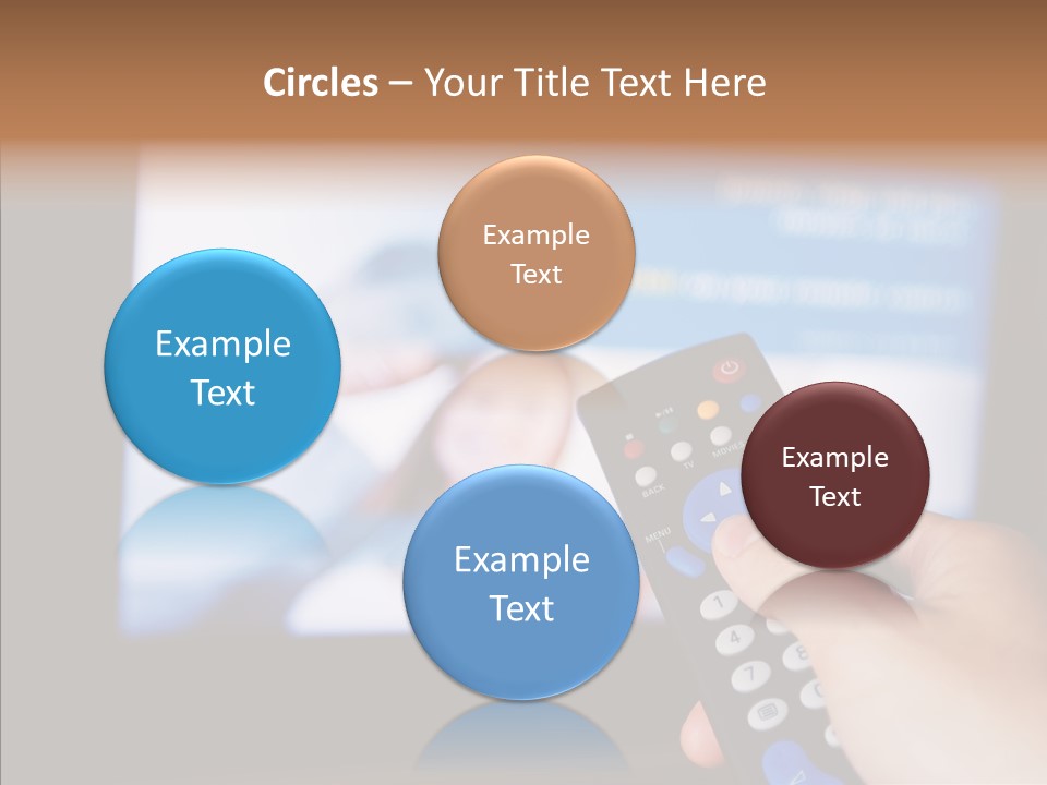 Bright Thumb Switch PowerPoint Template