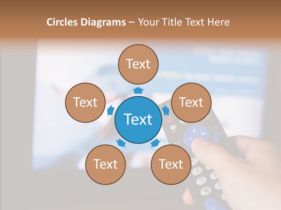 Bright Thumb Switch PowerPoint Template