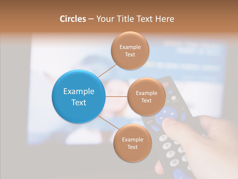 Bright Thumb Switch PowerPoint Template