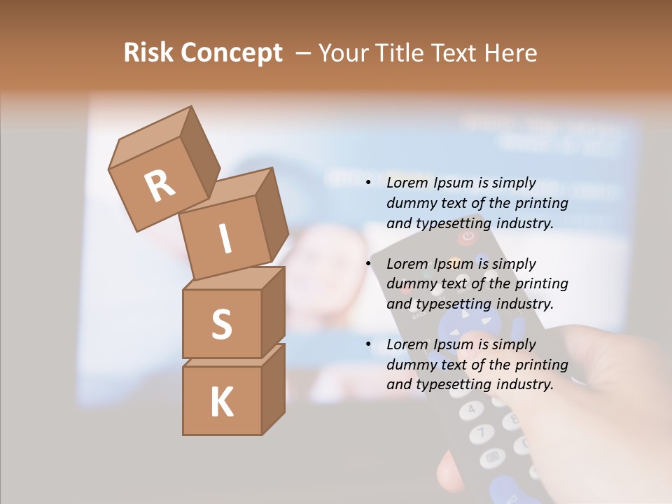 Bright Thumb Switch PowerPoint Template