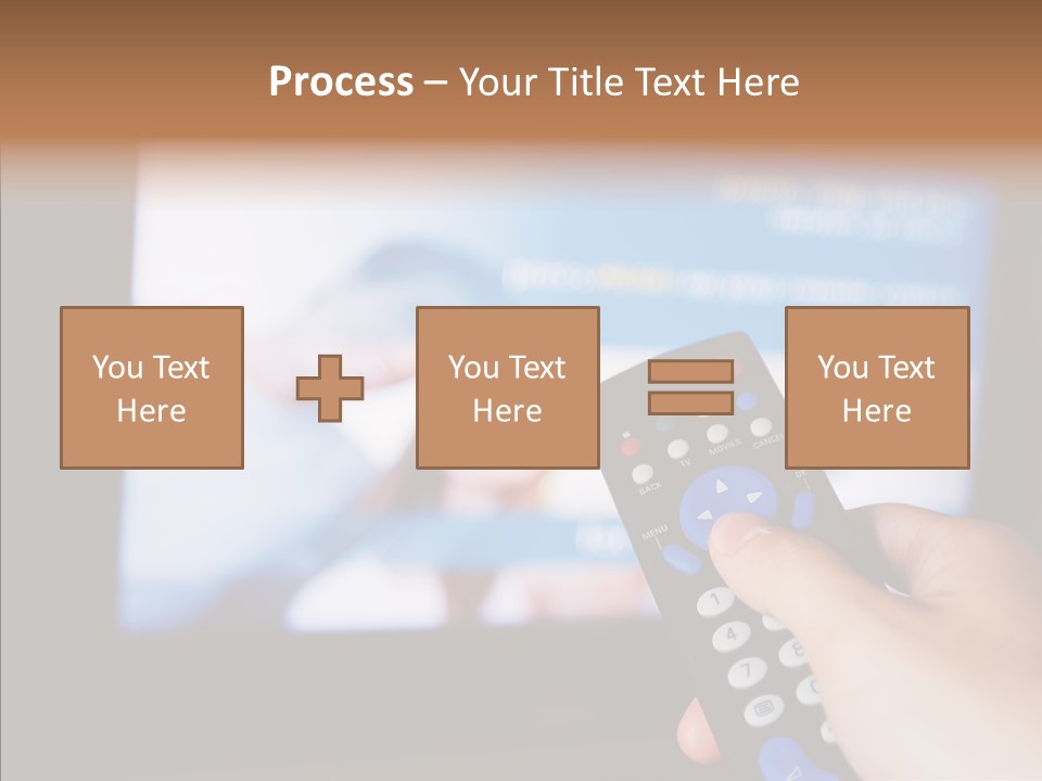 Bright Thumb Switch PowerPoint Template