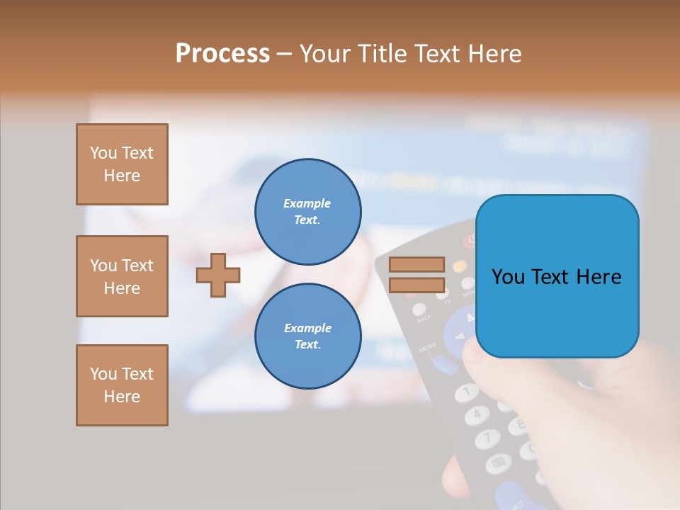 Bright Thumb Switch PowerPoint Template