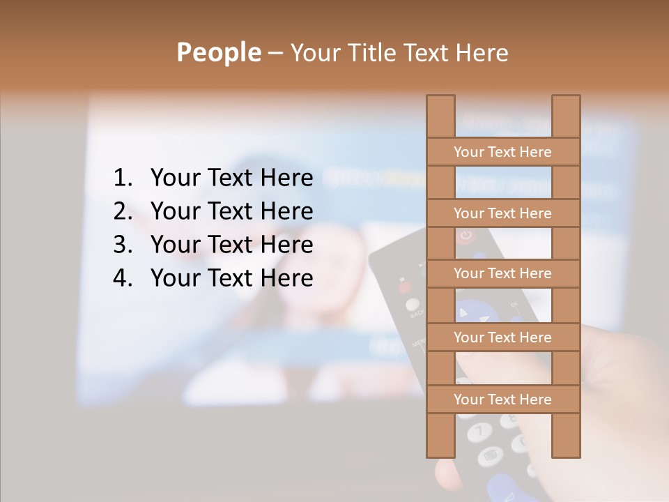 Bright Thumb Switch PowerPoint Template