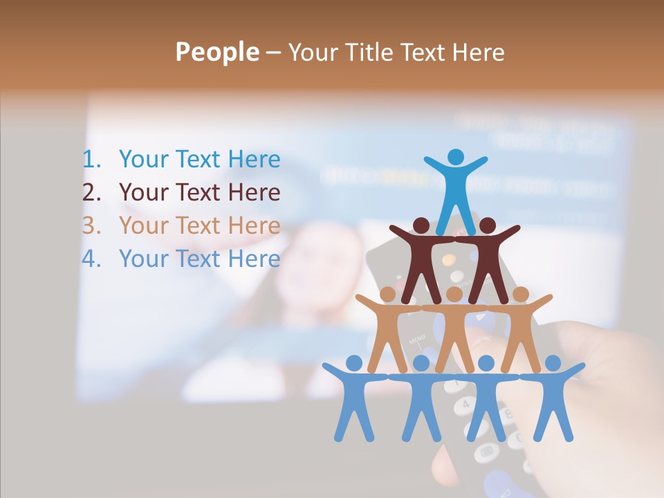 Bright Thumb Switch PowerPoint Template