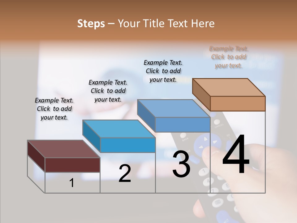 Bright Thumb Switch PowerPoint Template