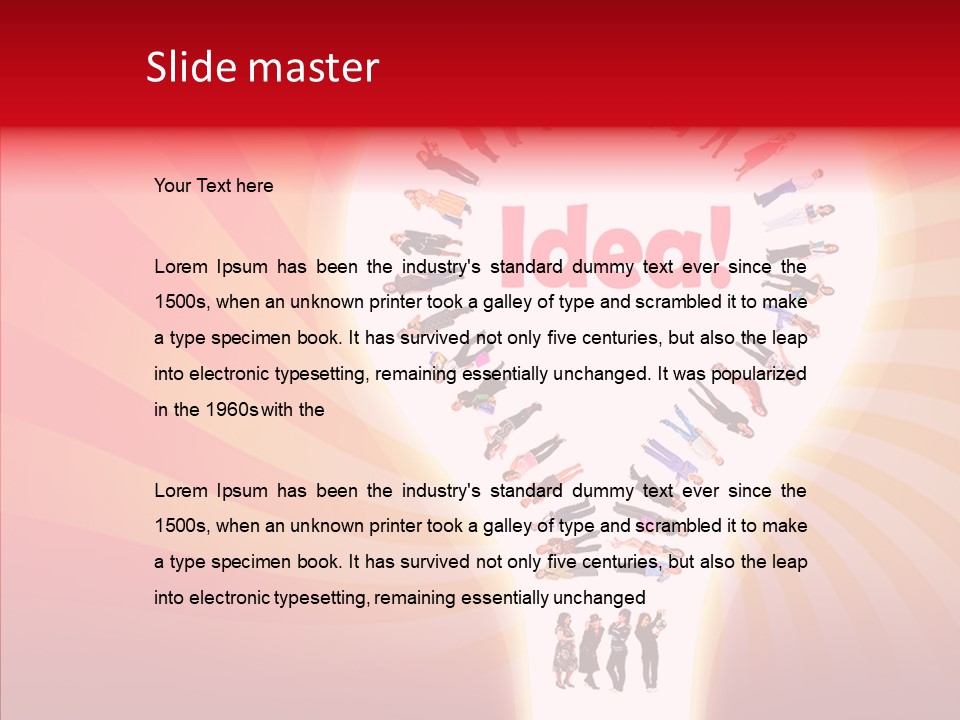 Relationship Sign Community PowerPoint Template