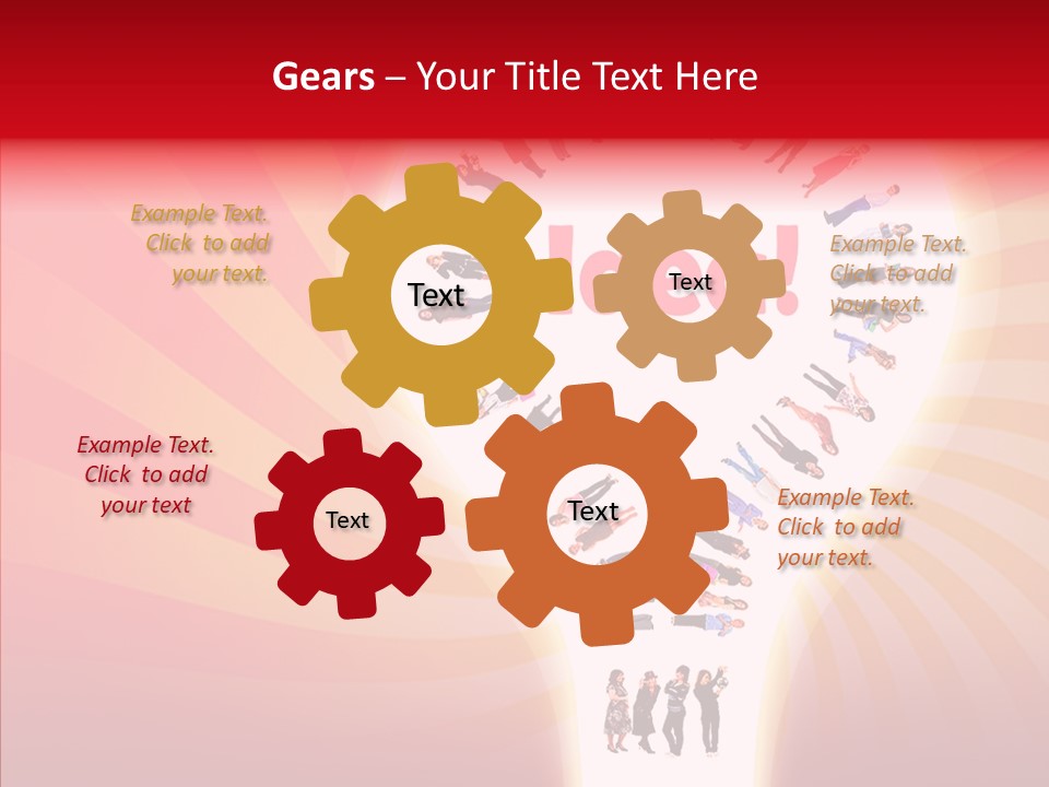 Relationship Sign Community PowerPoint Template