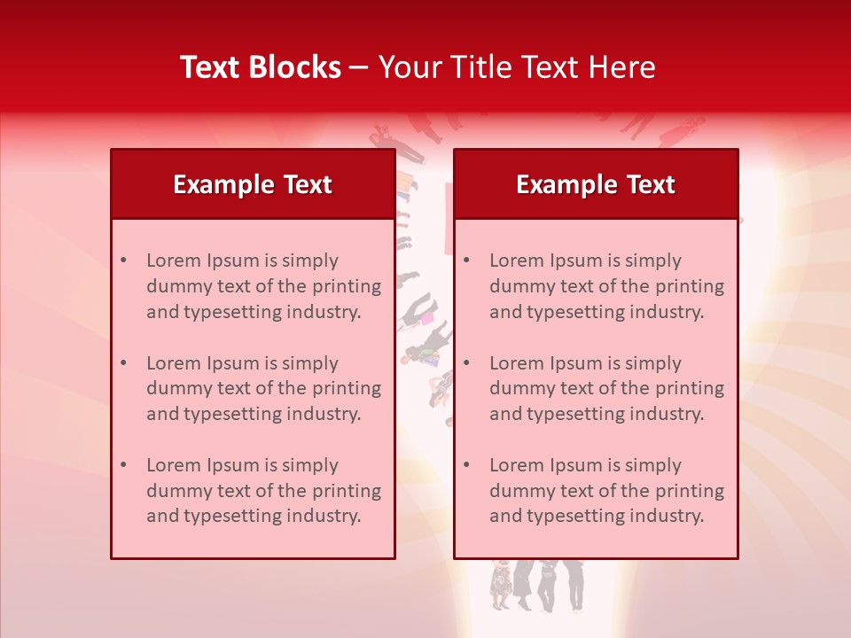 Relationship Sign Community PowerPoint Template