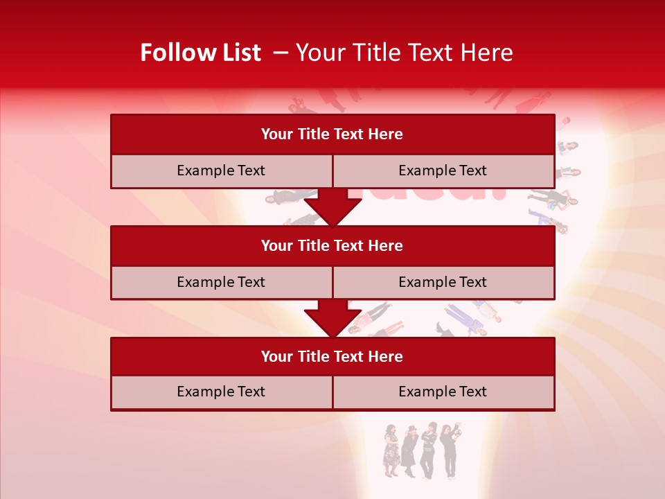 Relationship Sign Community PowerPoint Template
