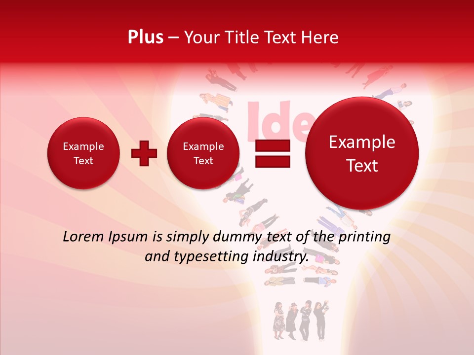 Relationship Sign Community PowerPoint Template