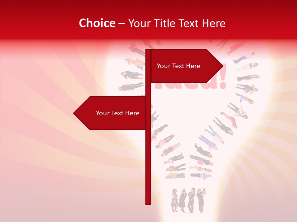 Relationship Sign Community PowerPoint Template