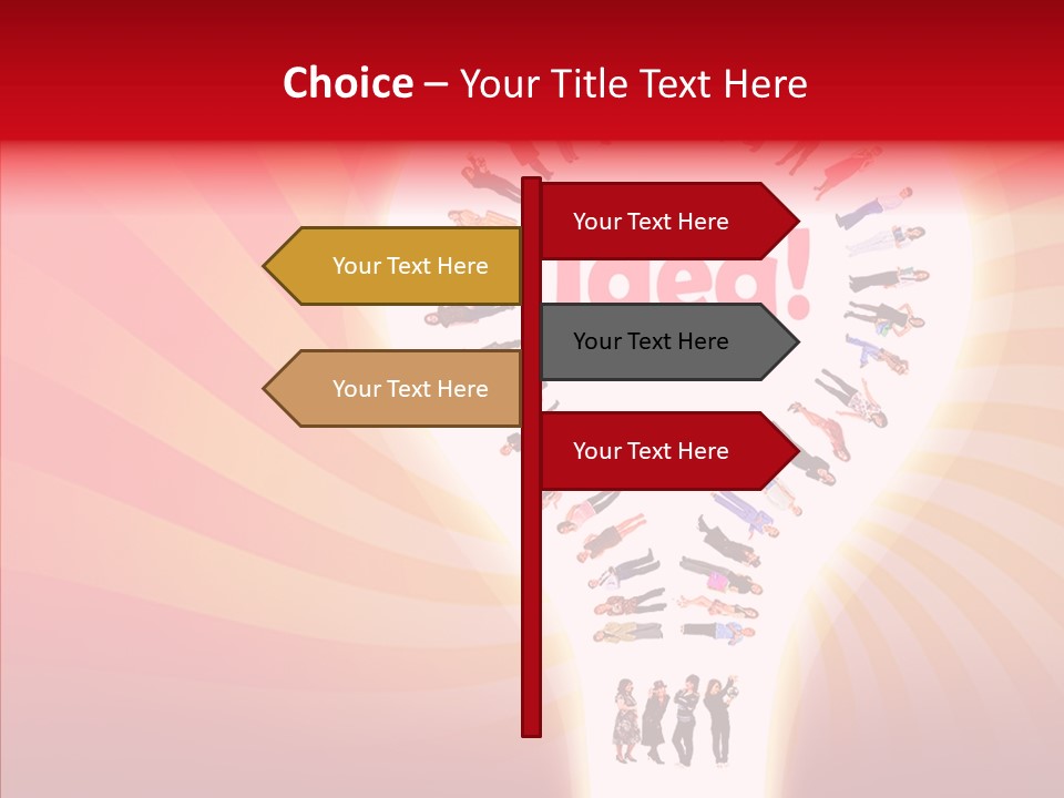 Relationship Sign Community PowerPoint Template