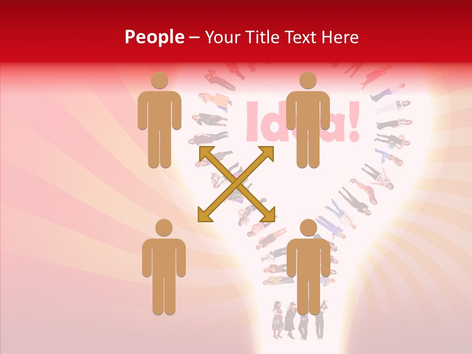 Relationship Sign Community PowerPoint Template