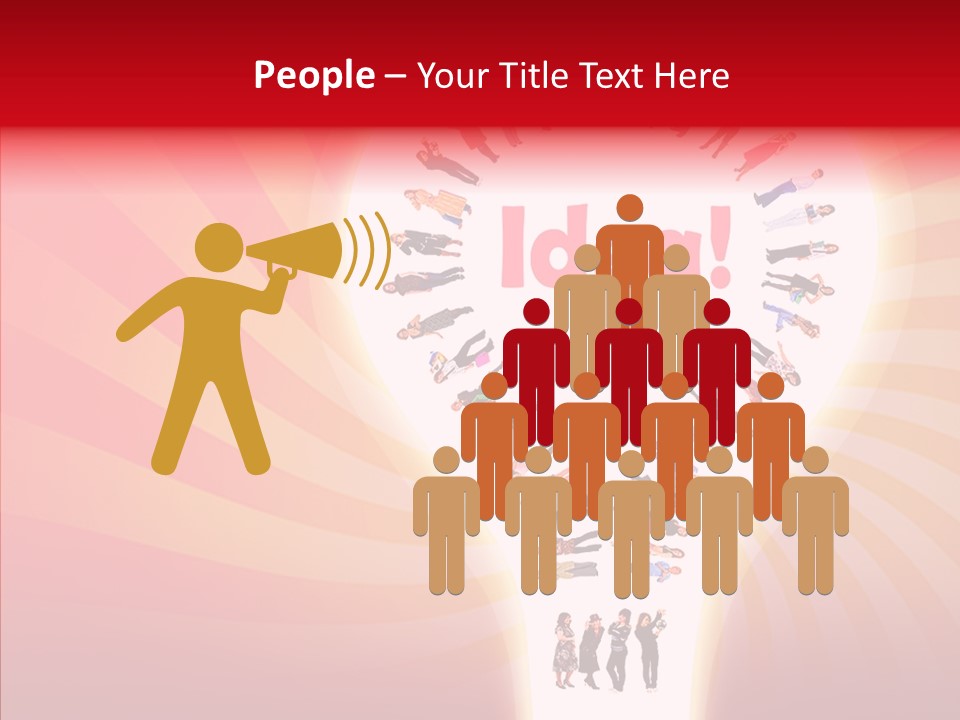 Relationship Sign Community PowerPoint Template