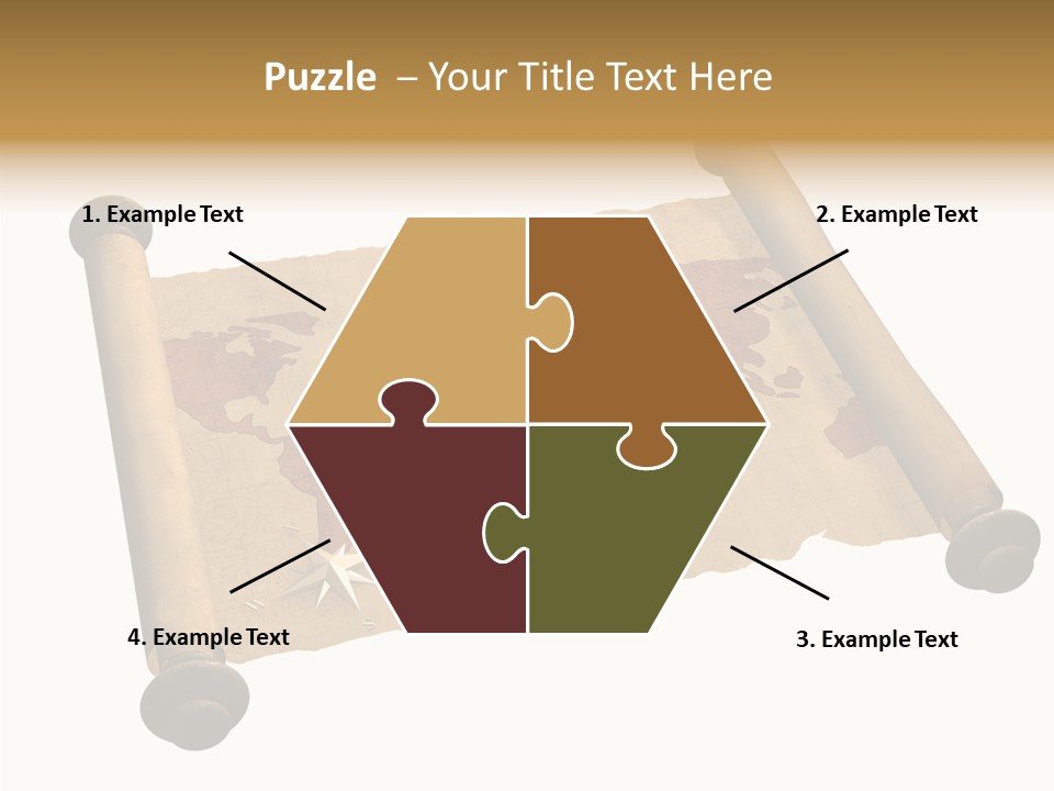 Map Poster Backdrop PowerPoint Template