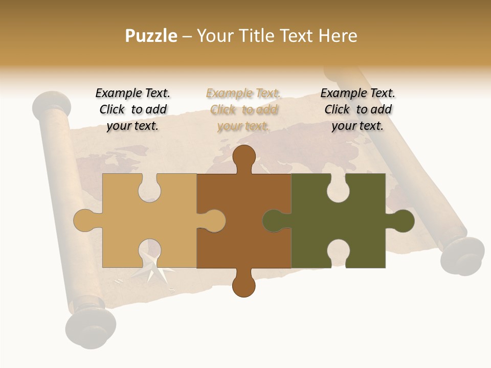 Map Poster Backdrop PowerPoint Template