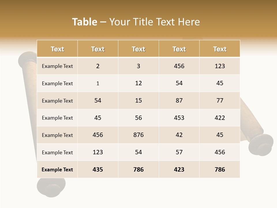 Map Poster Backdrop PowerPoint Template