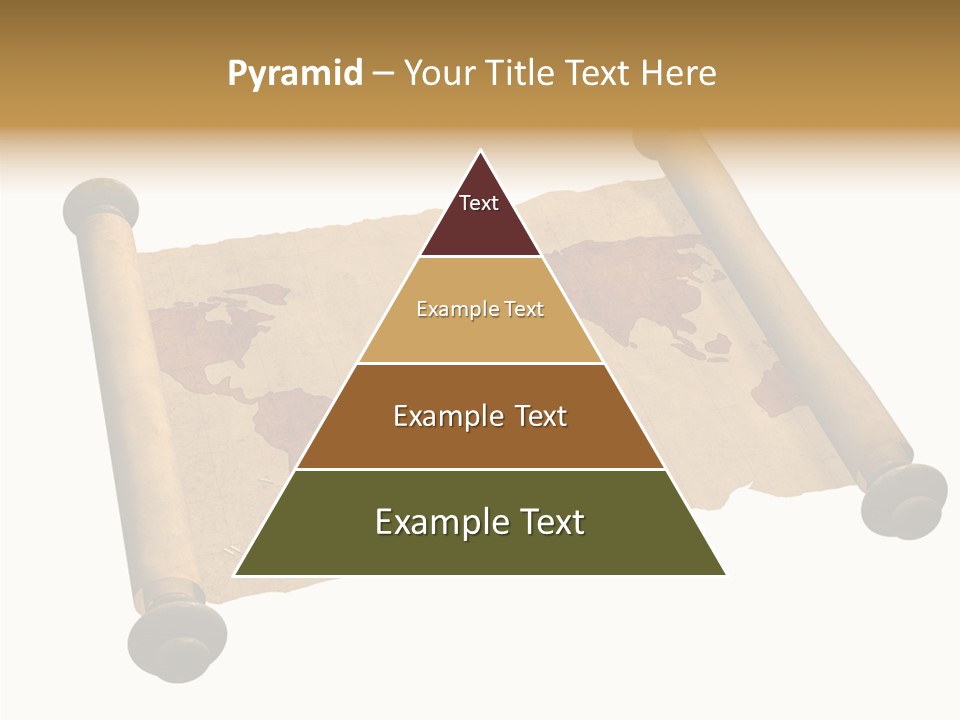 Map Poster Backdrop PowerPoint Template