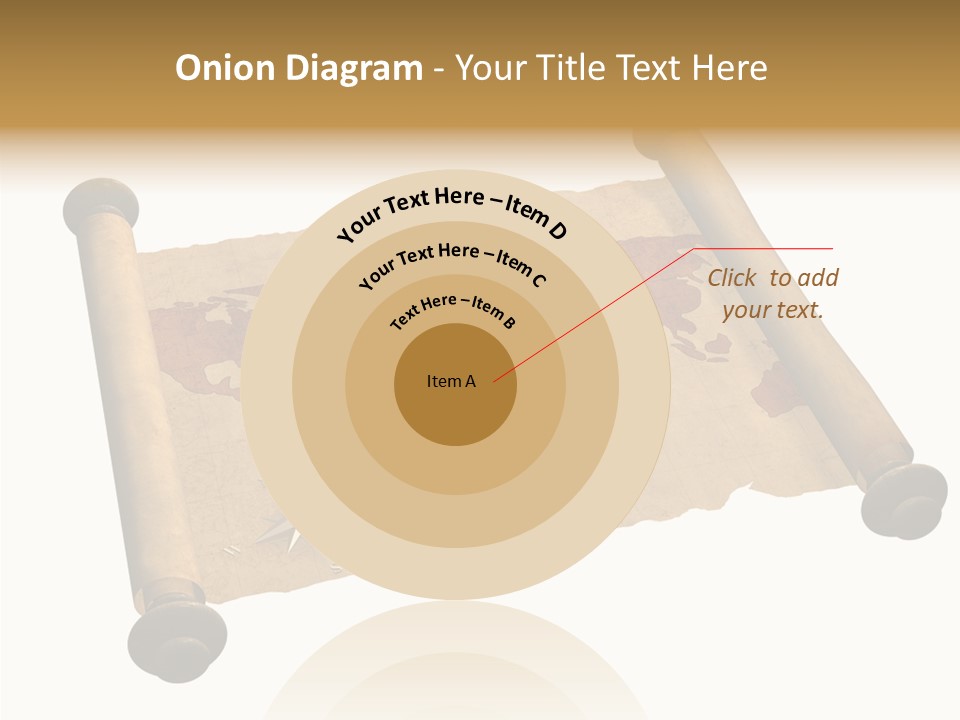 Map Poster Backdrop PowerPoint Template