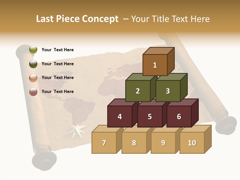 Map Poster Backdrop PowerPoint Template