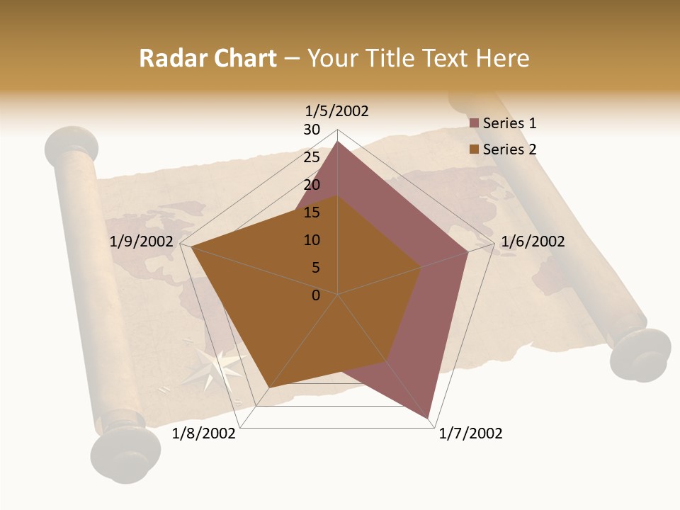 Map Poster Backdrop PowerPoint Template