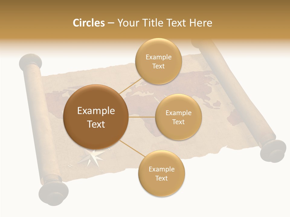 Map Poster Backdrop PowerPoint Template