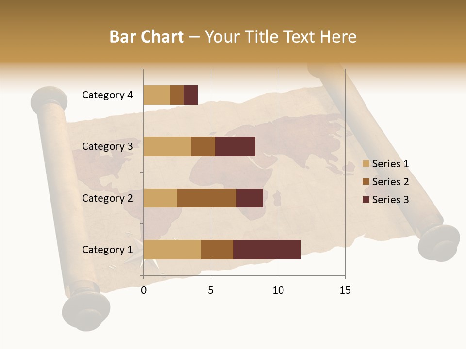Map Poster Backdrop PowerPoint Template
