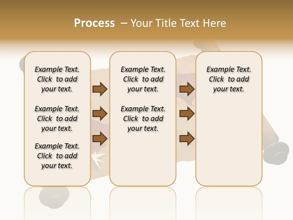Map Poster Backdrop PowerPoint Template