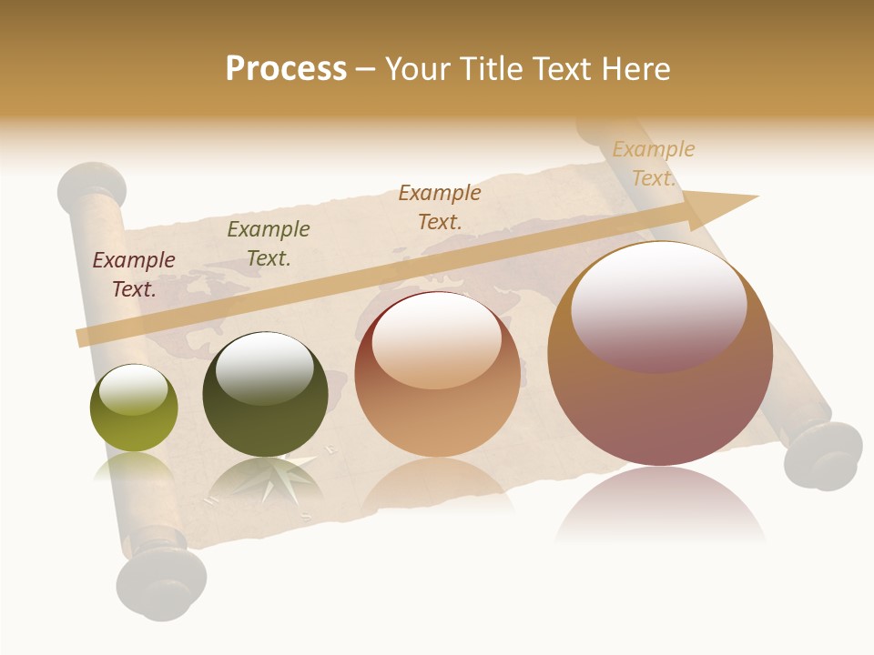 Map Poster Backdrop PowerPoint Template