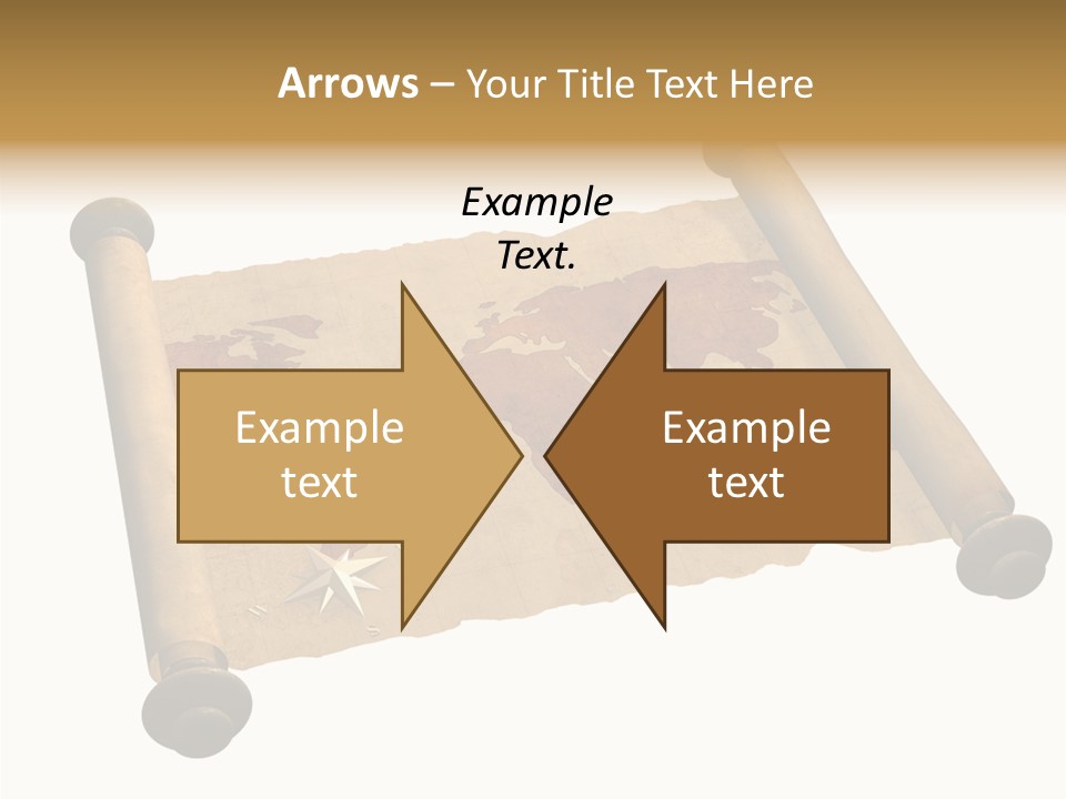 Map Poster Backdrop PowerPoint Template