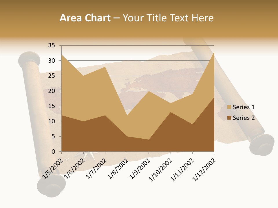 Map Poster Backdrop PowerPoint Template
