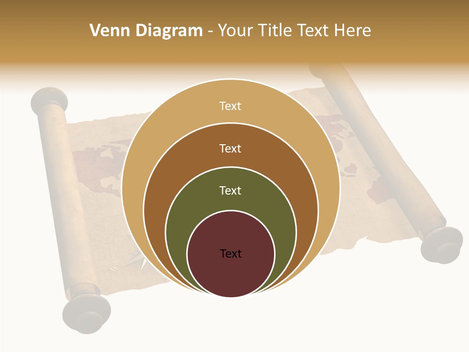 Map Poster Backdrop PowerPoint Template