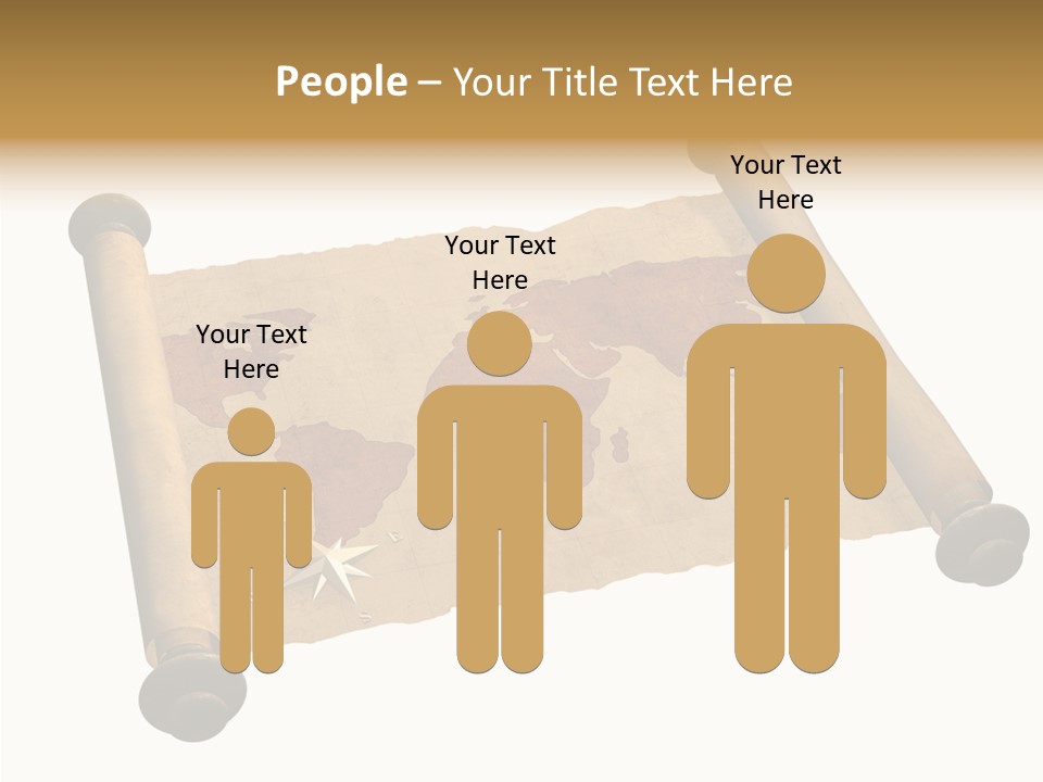 Map Poster Backdrop PowerPoint Template