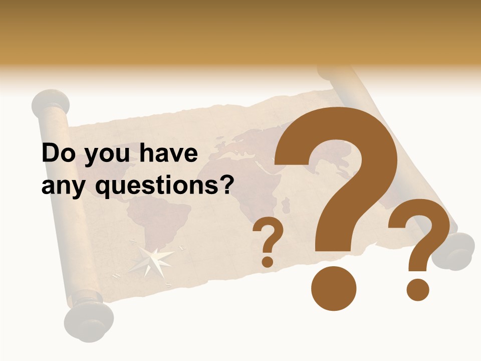 Map Poster Backdrop PowerPoint Template