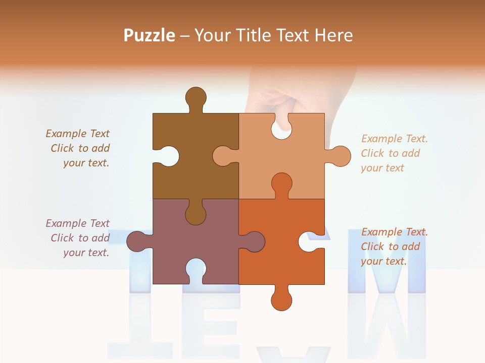 Solution Unity Arm PowerPoint Template