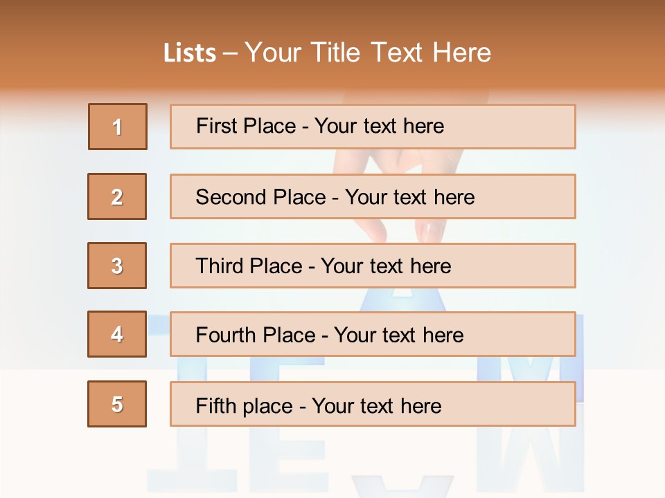 Solution Unity Arm PowerPoint Template
