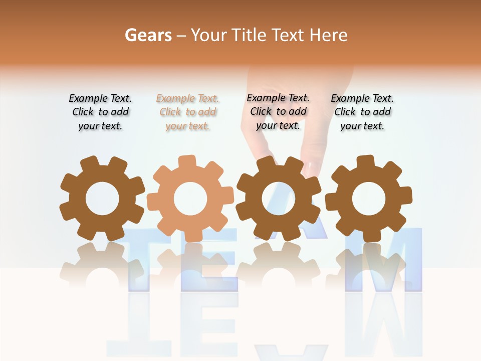Solution Unity Arm PowerPoint Template