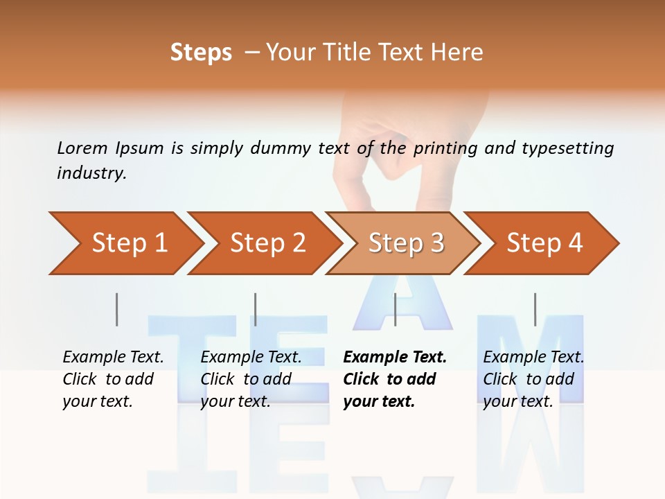 Solution Unity Arm PowerPoint Template