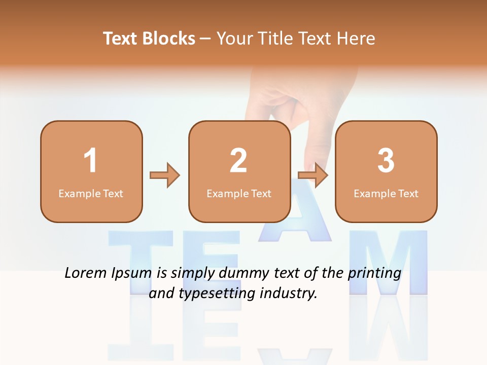 Solution Unity Arm PowerPoint Template