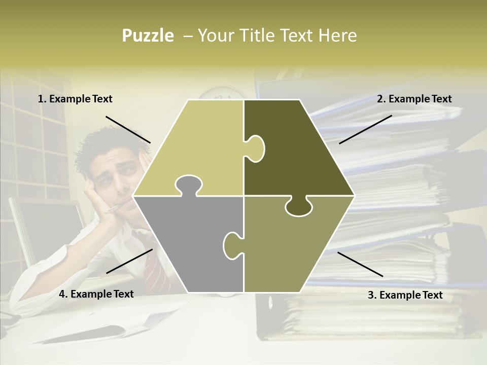 Pain Male Tired PowerPoint Template