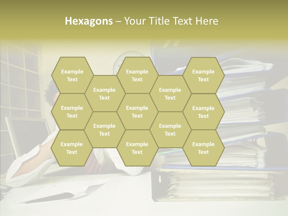 Pain Male Tired PowerPoint Template