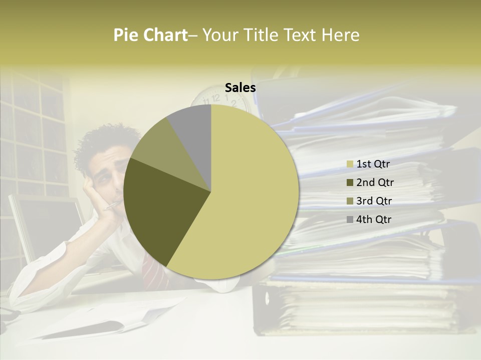 Pain Male Tired PowerPoint Template