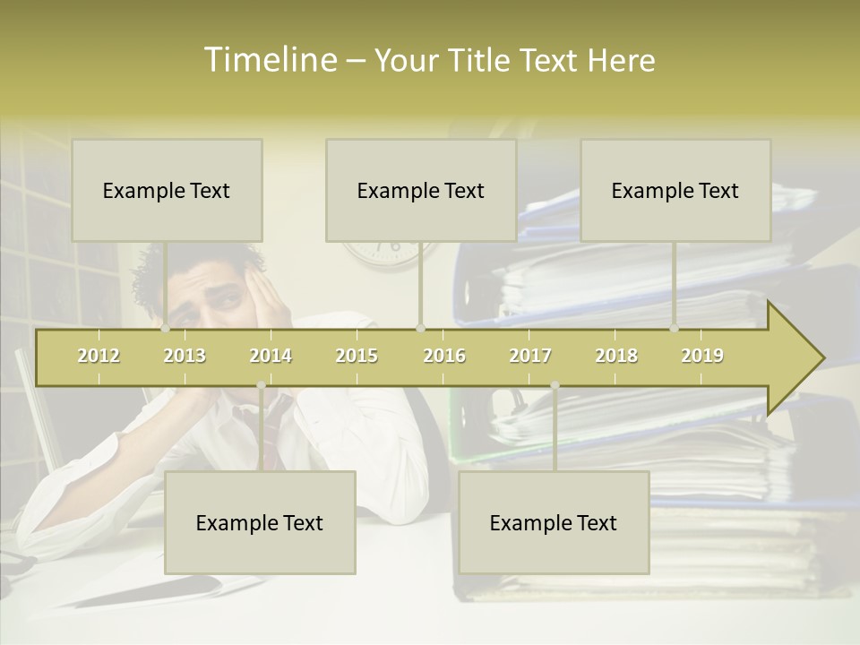 Pain Male Tired PowerPoint Template