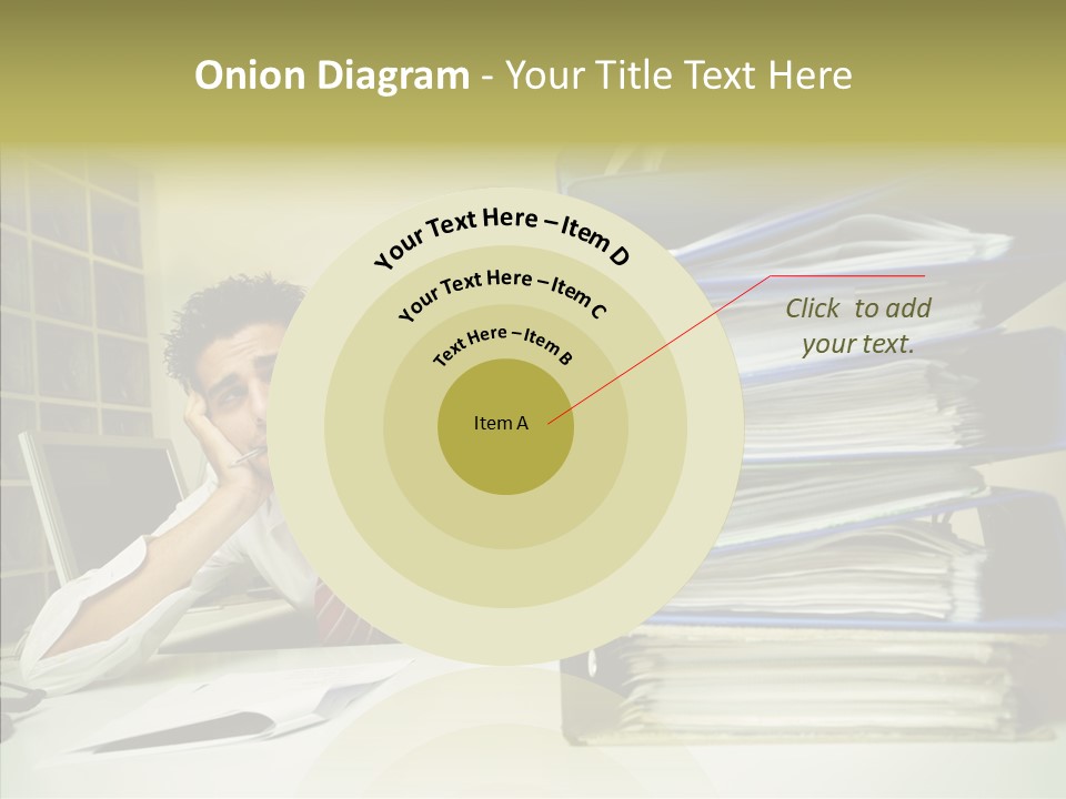 Pain Male Tired PowerPoint Template