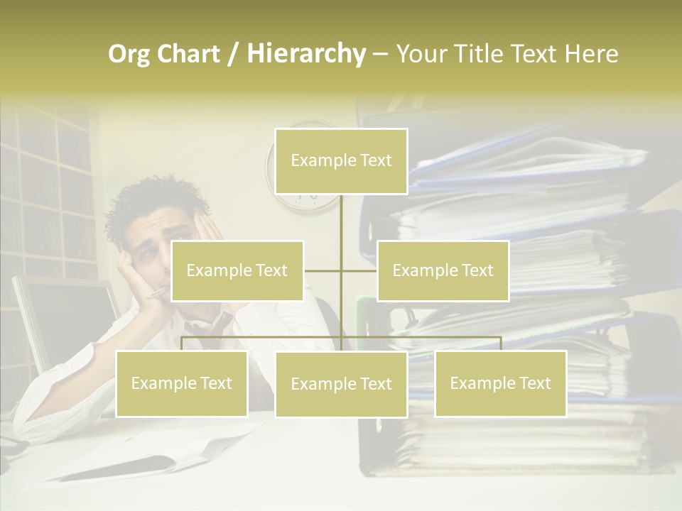Pain Male Tired PowerPoint Template