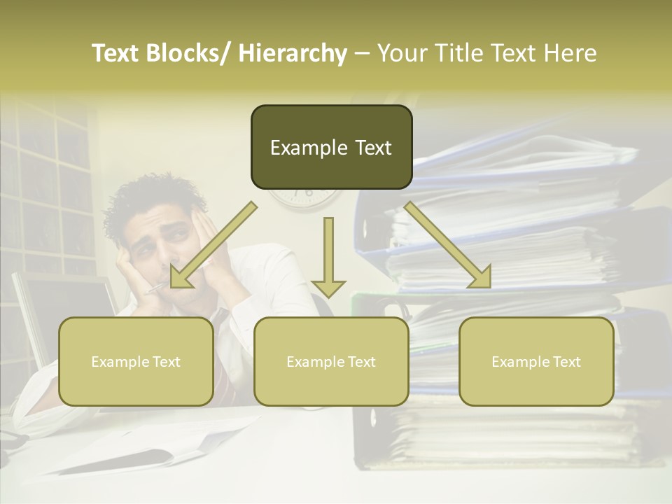 Pain Male Tired PowerPoint Template