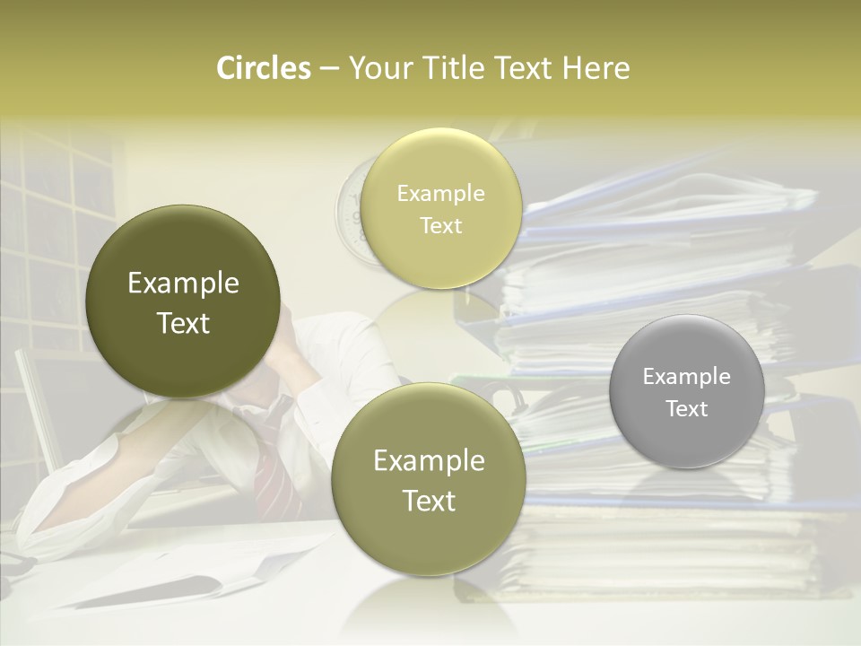 Pain Male Tired PowerPoint Template