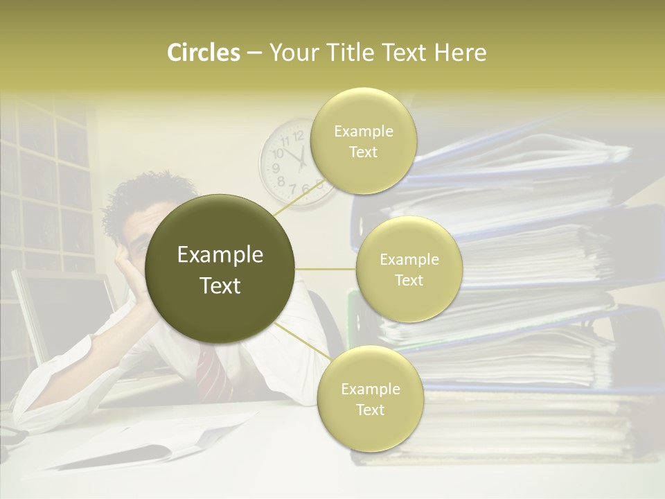 Pain Male Tired PowerPoint Template