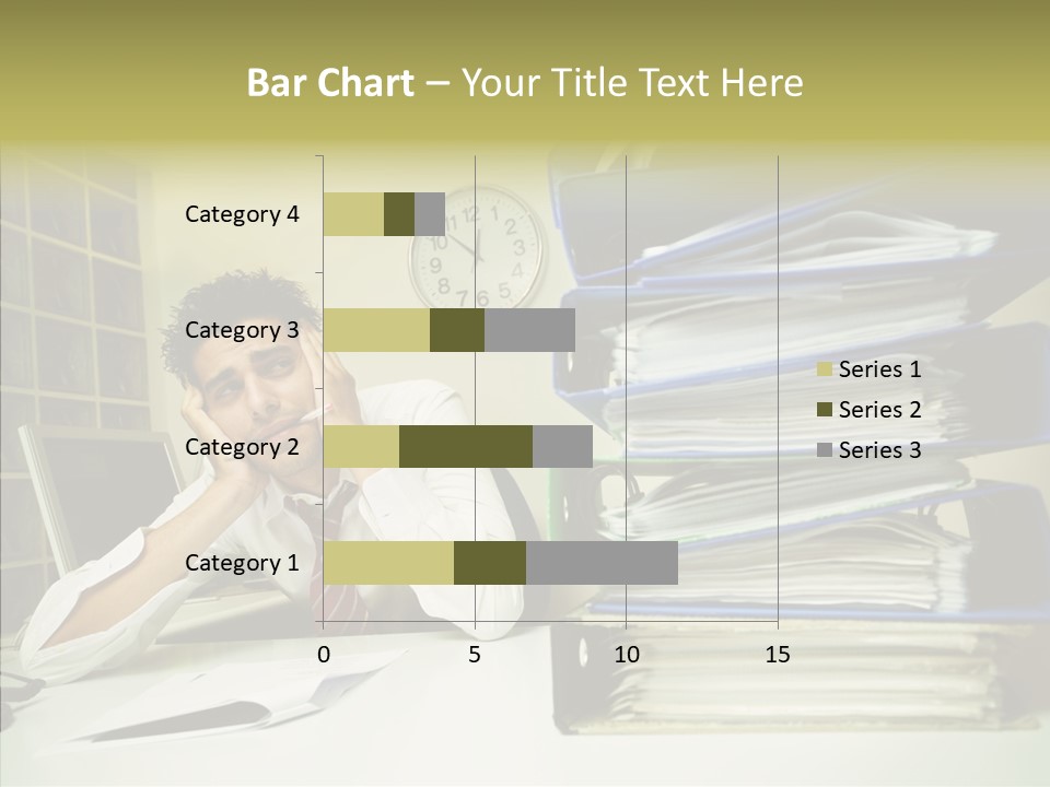 Pain Male Tired PowerPoint Template