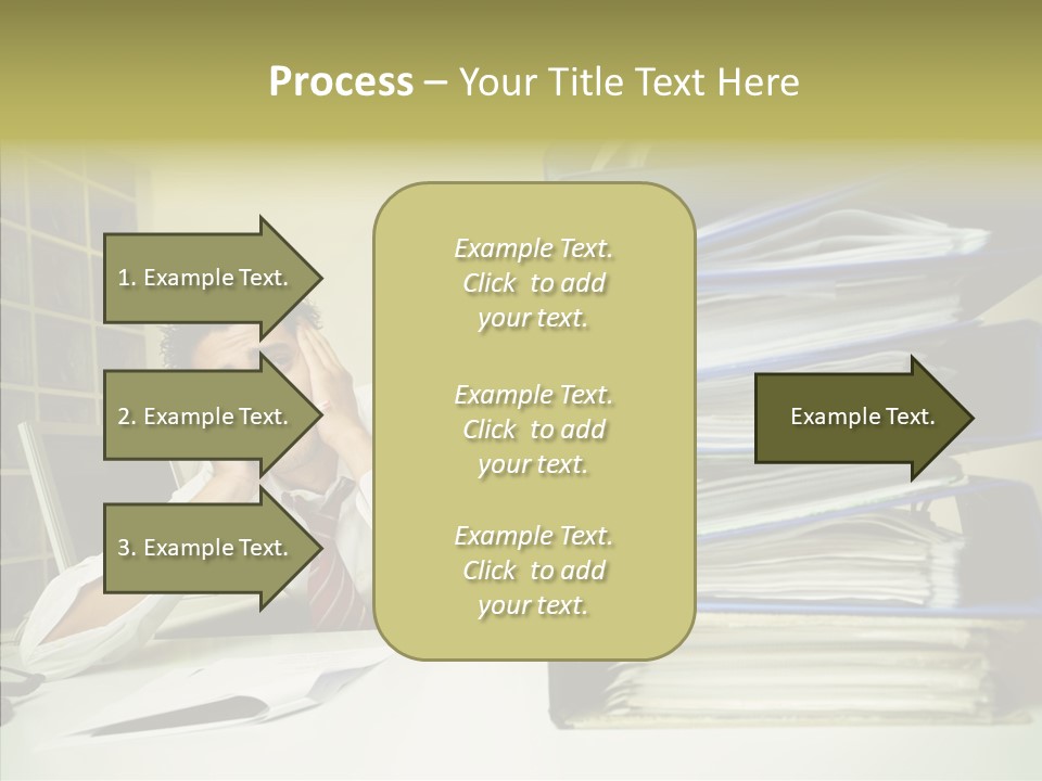 Pain Male Tired PowerPoint Template